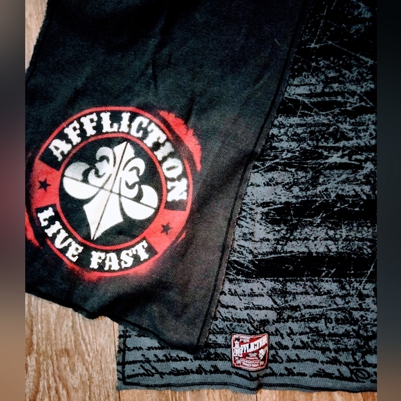 Affliction "Live Fast" Scarf - Picture 4 of 5